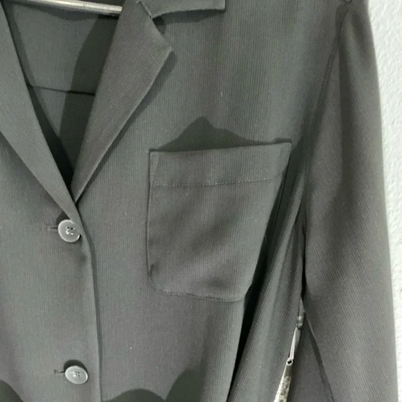 Vince Camuto Black Belted Blazer Elegant – Size M – NWT - Picture 14 of 14